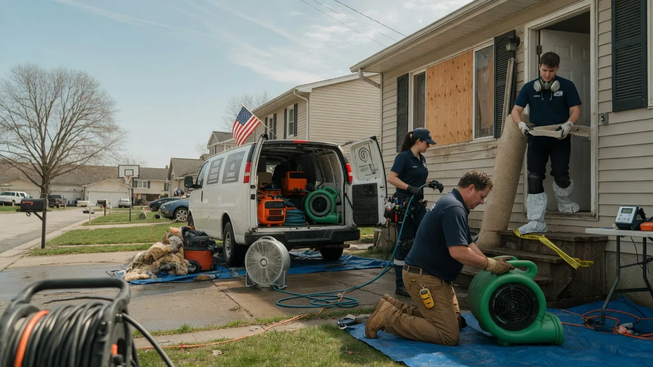 Water Damage Restoration in Vandemere, NC near me